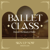 Sophisticated Ballet Lessons Instagram post Image Preview