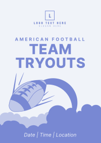 American Football Poster Design