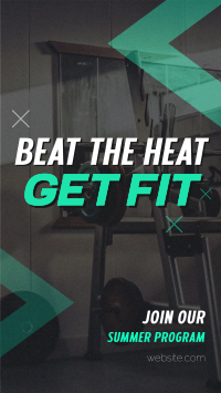 Summer Fitness Program Instagram story Image Preview