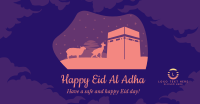 Eid Al Adha Kaaba Facebook Ad Design