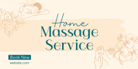 Home Massage Service Twitter post Image Preview