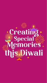 Diya Diwali Wishes Instagram reel Image Preview