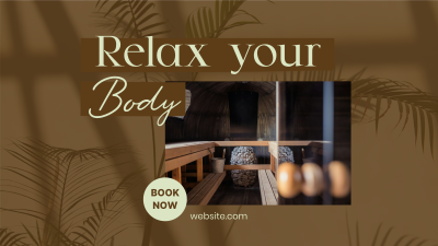 Relaxing Body Massage Facebook event cover Image Preview