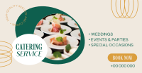 Classy Catering Service Facebook Ad Design