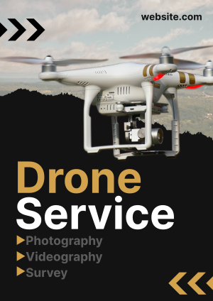 Drone Services Available Flyer Image Preview