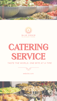 Sophisticated Catering Service Instagram Reel Image Preview