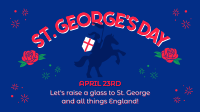 England St George Day Video Image Preview