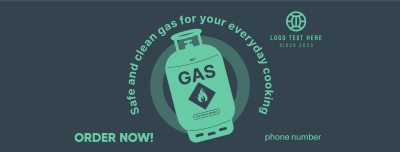 Order Your LPG Now Facebook cover Image Preview