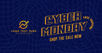 Vaporwave Cyber Monday Facebook ad Image Preview
