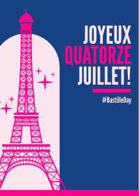 Quatorze Juillet Poster Design