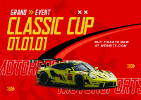 Classic Cup Postcard Image Preview