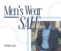 Men's Fashion Sale Facebook post Image Preview
