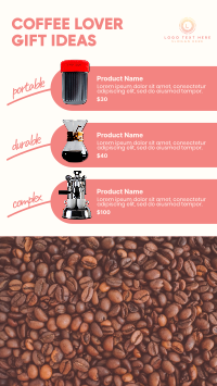 Coffee Gift Guide Instagram story Image Preview