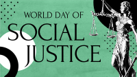 World Day Of Social Justice Animation Image Preview