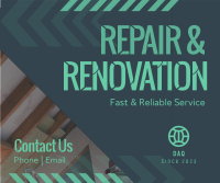 Repair & Renovation Facebook post Image Preview