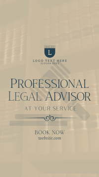 Legal Advisor At Your Service Video Image Preview