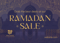 Biggest Ramadan Sale Postcard Image Preview