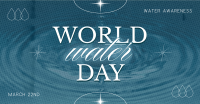 World Water Day Greeting Facebook ad Image Preview