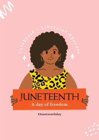 Juneteenth Woman Poster Preview