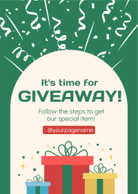 Giveaway Winner Flyer Image Preview