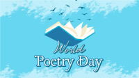 Happy Poetry Day Facebook Event Cover Design