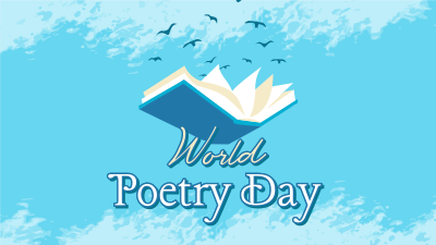 Happy Poetry Day Facebook event cover Image Preview