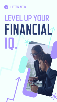 Business Financial Podcast Instagram story Image Preview