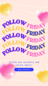 Quirky Follow Friday TikTok video Image Preview