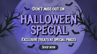 Halloween Special Sale Video Preview