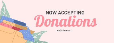 Box of Donation Facebook cover Image Preview