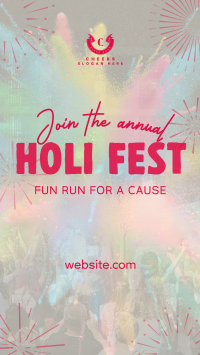 Holi Fest Fun Run Video Image Preview