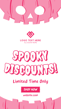 Halloween Pumpkin Discount YouTube short Image Preview