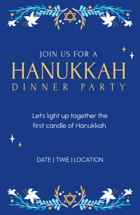 Celebrating Hanukkah Invitation Image Preview