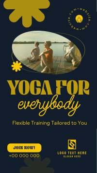 Yoga For Everybody TikTok video Image Preview