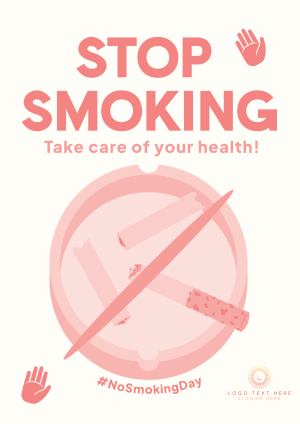 Smoking Habit Prevention Flyer Image Preview