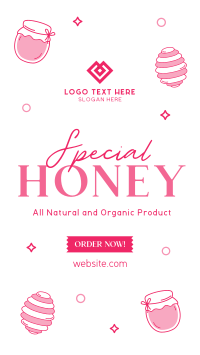 Honey Bee Delight Facebook Story Design