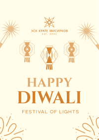 Diwali Festival Flyer Image Preview