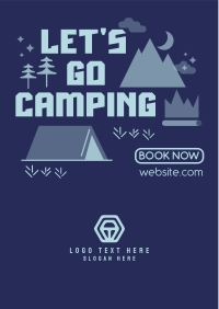 Camp Out Flyer Design