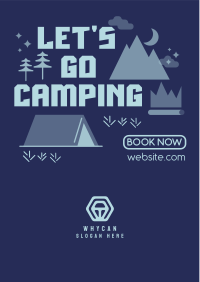 Camp Out Flyer Image Preview