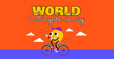 Celebrate Bicycle Day Facebook ad Image Preview