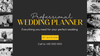 Wedding Planning Made Easy Facebook Event Cover Design
