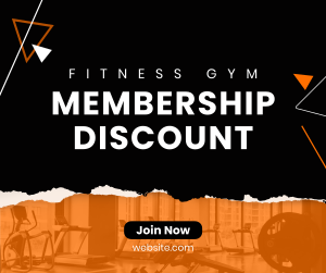 Gym Membership Discount Facebook post Image Preview