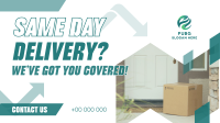 Courier Delivery Services Facebook event cover Image Preview