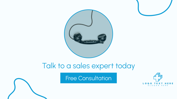 Talk To A Sales Expert Facebook Event Cover Design Image Preview