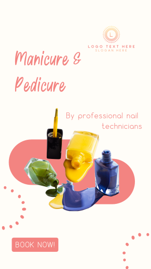 Professional Nail Salon Facebook story Image Preview