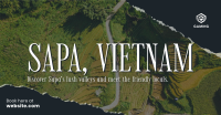 Vietnam Rice Terraces Facebook Ad Design