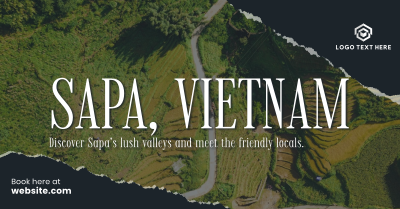 Vietnam Rice Terraces Facebook ad Image Preview