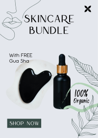 Organic Skincare Bundle Poster Preview