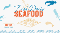 Fun Seafood Restaurant Animation Image Preview
