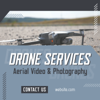 Drone Technology Instagram Post Design